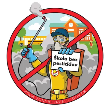 Piktogram Škola bez pesticídov