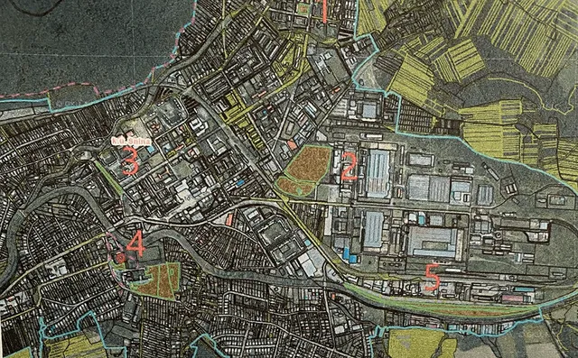 Mapa zóny bez pesticídov – Snina
